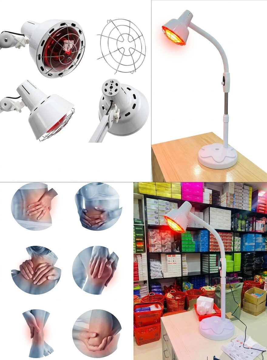 INFRARED HEAT LAMP - SINGLE HEAD BULB - BIG - Image 3