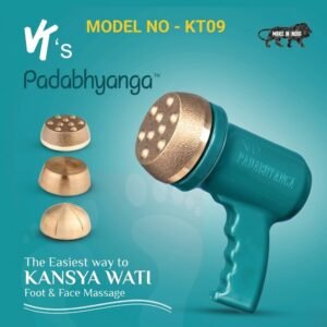 Kansya Wati Face & Foot Massager - Triple Katori