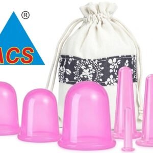 ACS Vacuum Fascial Cup - Silicon Face Cup - Cupping Set Of 7