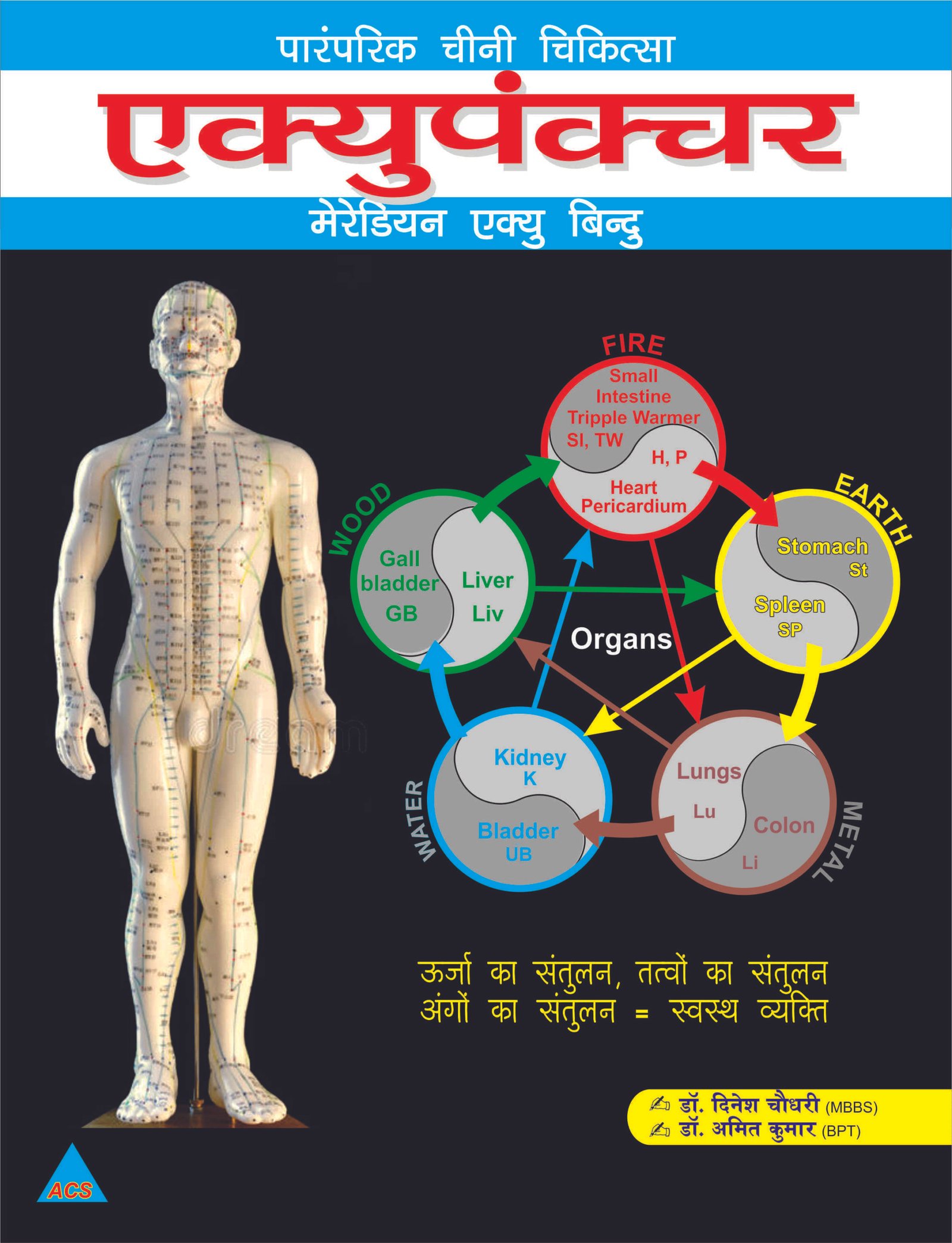 Acupuncture Meridian Acu Point - Dr. Dinesh & Dr.Amit Gupta Book - - Image 2