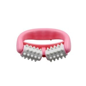 2-Roller Plastic Massager 1 Pc - Handheld Therapy Roller