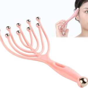 9-Claw Head Scalp Massager with Stainless Steel Balls