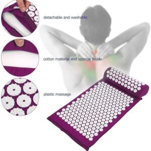 Acupressure Mat and Pillow Set