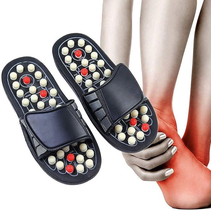 Acupressure and Magnetic Therapy Accu Paduka Slippers - Image 2