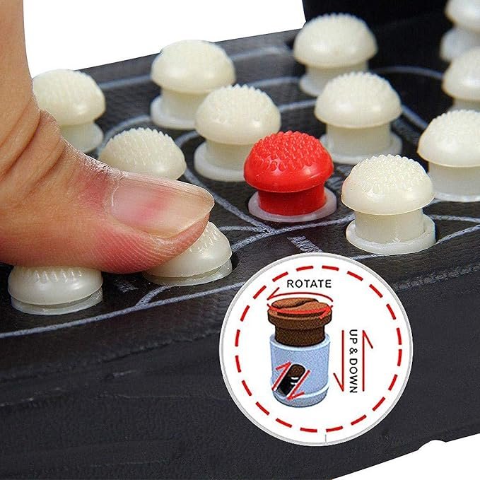 Acupressure and Magnetic Therapy Accu Paduka Slippers - Image 4