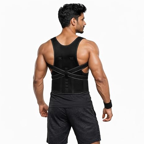 Adjustable Free Size Posture Corrector Belt - Image 6