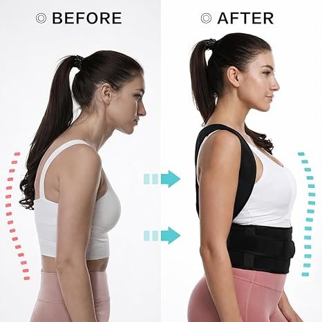 Adjustable Free Size Posture Corrector Belt - Image 3