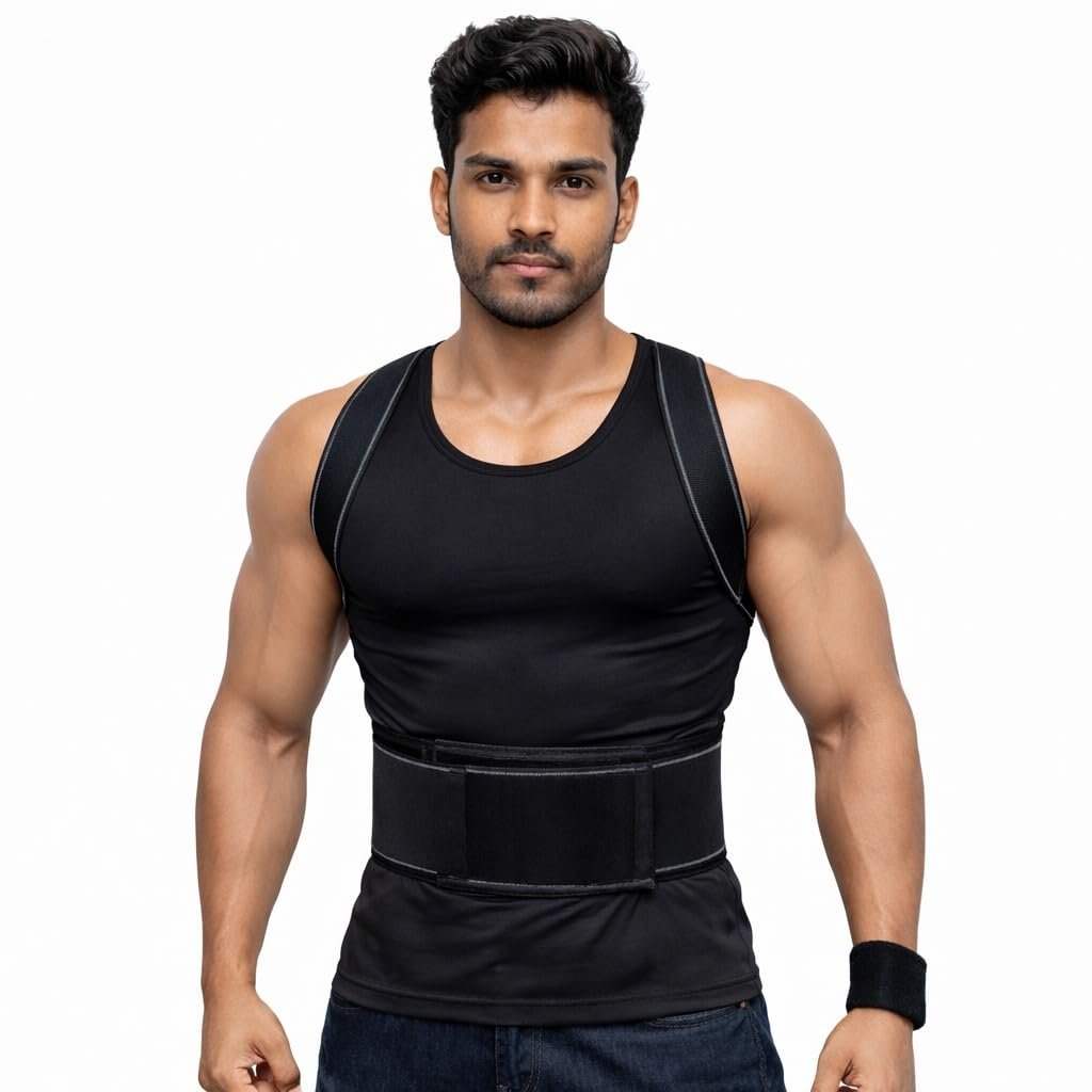 Adjustable Free Size Posture Corrector Belt - Image 7