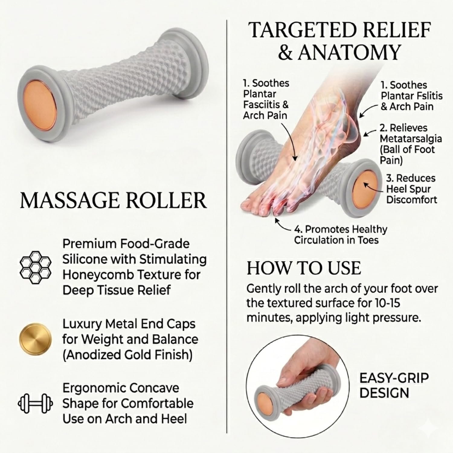 Foot Roller Massager for Pain Relief - Image 7