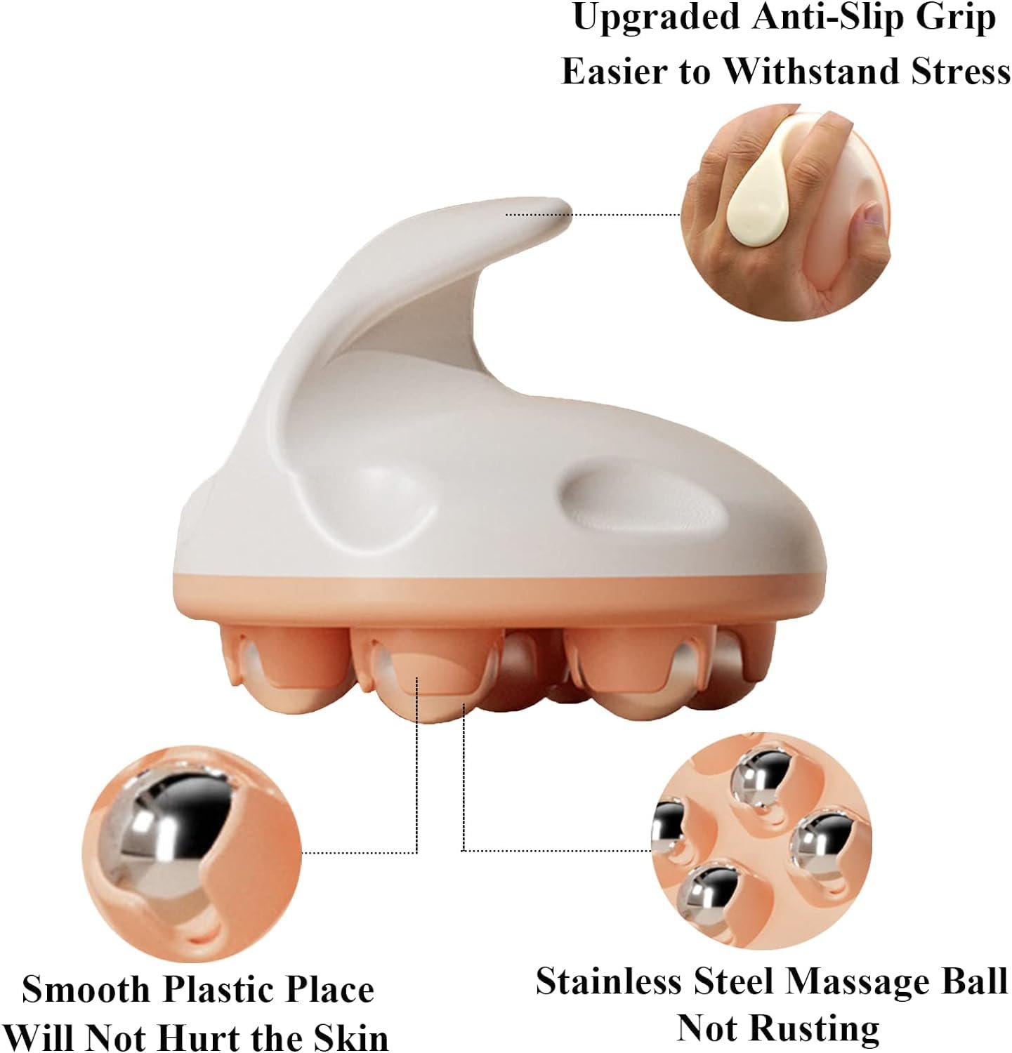 VAVSU Handheld 360° Roller Ball Massager | - Image 8