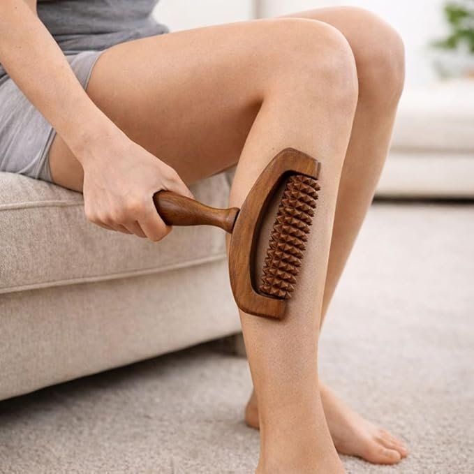 Handicrafts Wooden Acupressure Body Massager Roller - Image 7