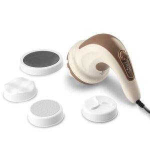 Lifelong LLM27 Corded Electric Handheld Full Body Massager With 4 Massage